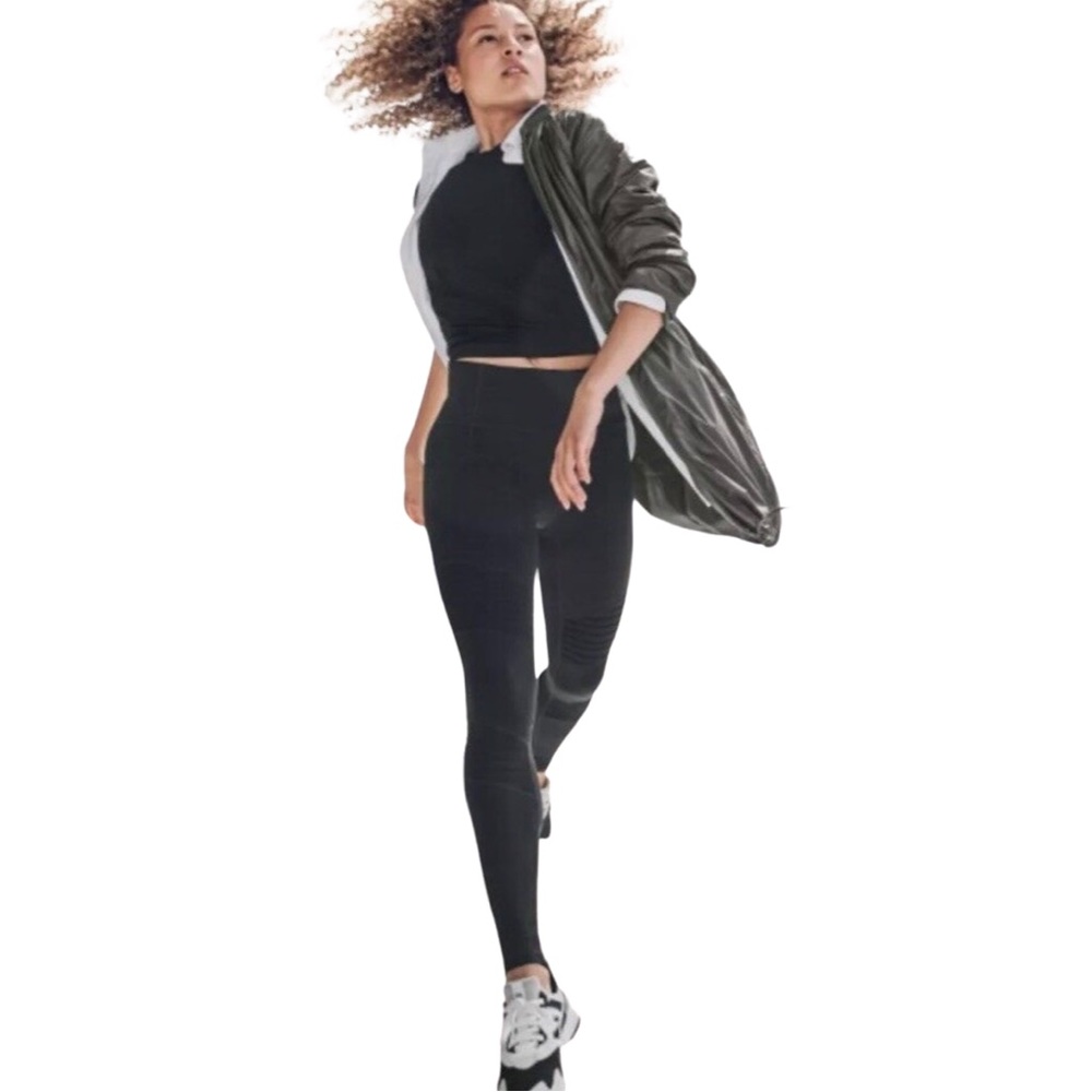 ATHLETA Sophia Moto Leggings, Size XS